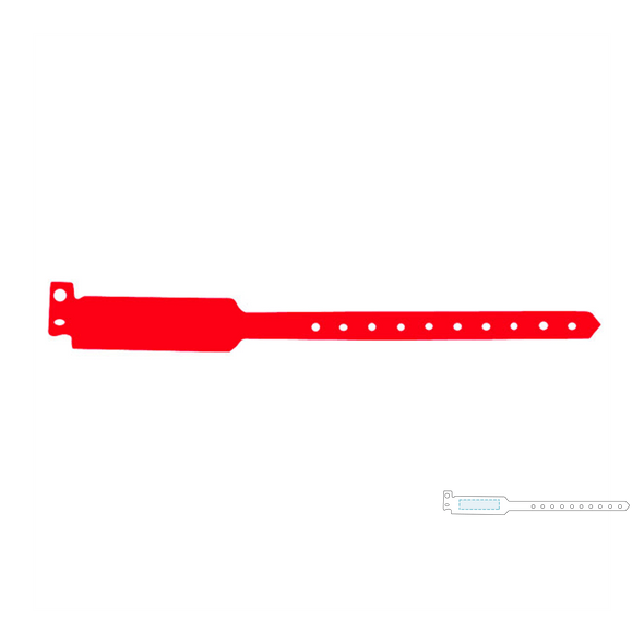 Pulseiras Não Transferíveis PVC